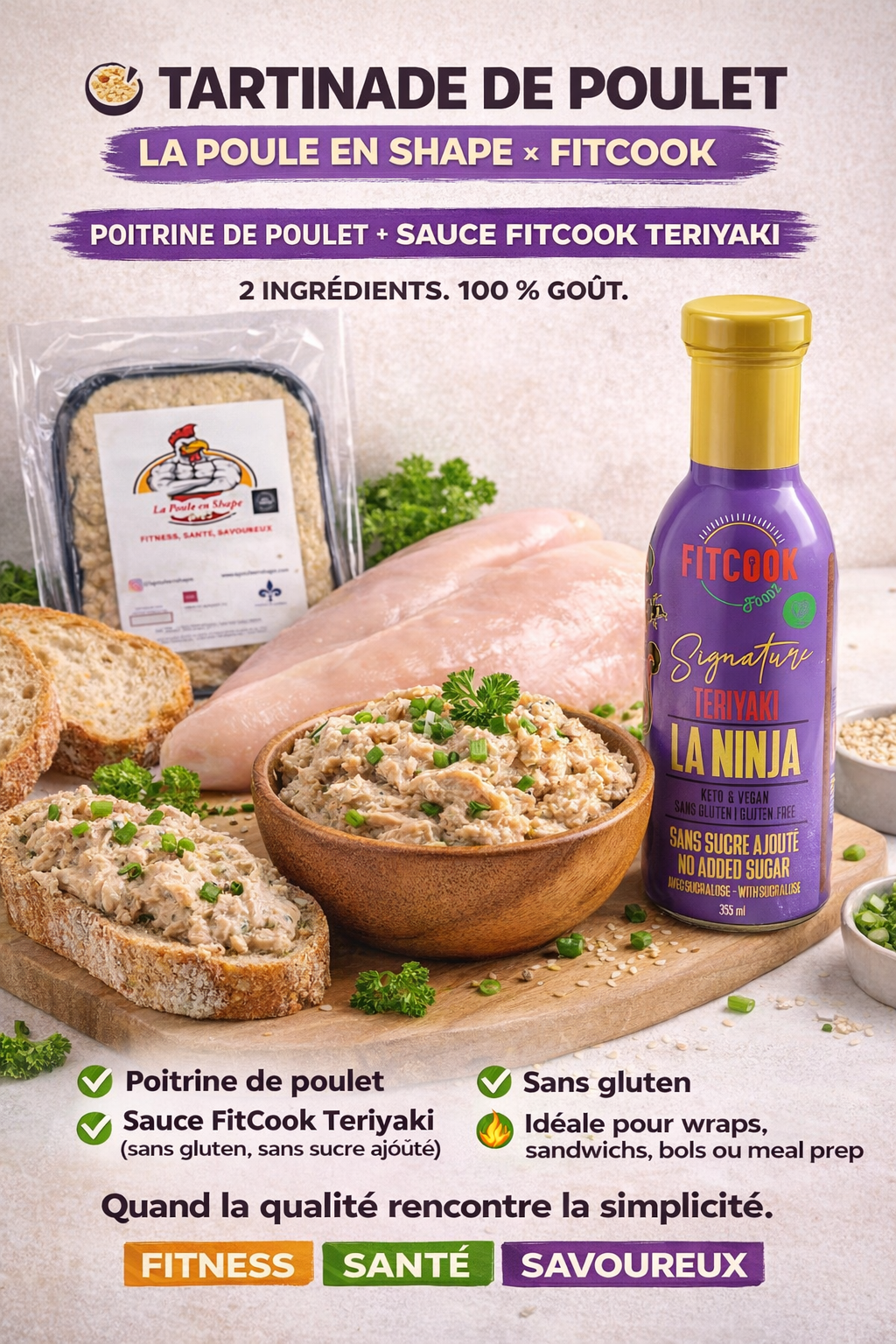 Tartinade TERIYAKI (200g )