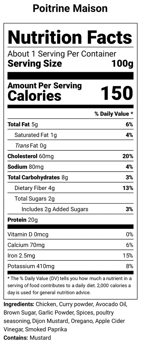 Poitrine Maison Vaudois ( 1kg )