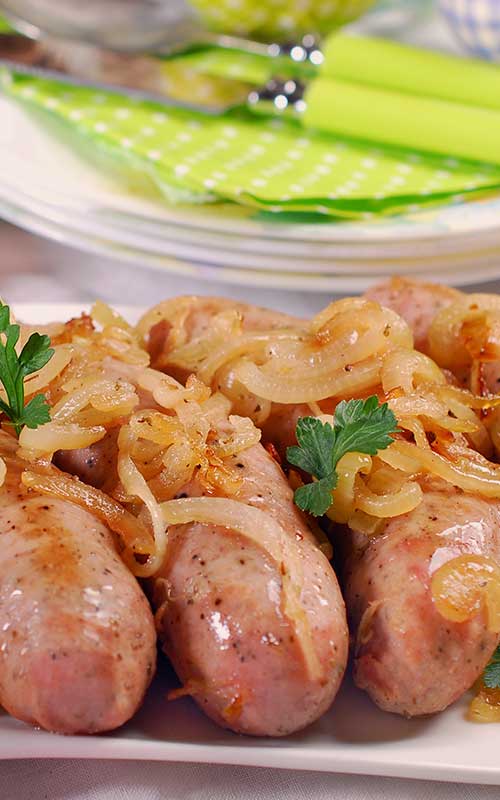 Saucisses Oignon Berne