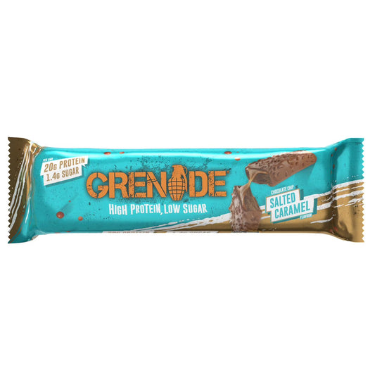 BARRE PROTEINE GRENADE CARAMEL SALE