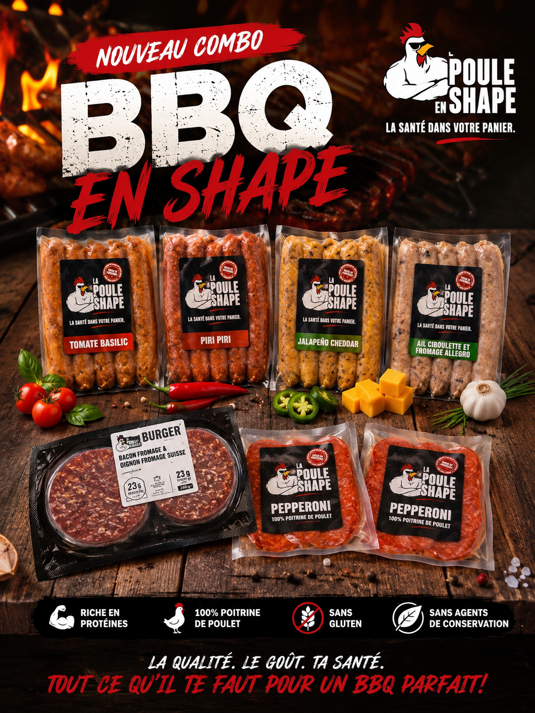 Combo BBQ EN SHAPE