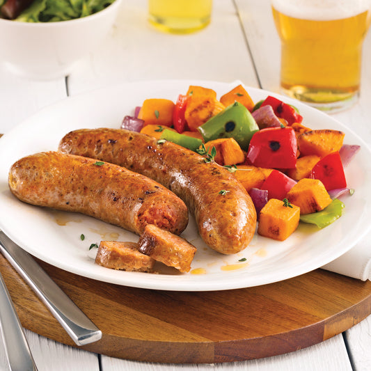 Saucisses Poulet Poivron Fumé