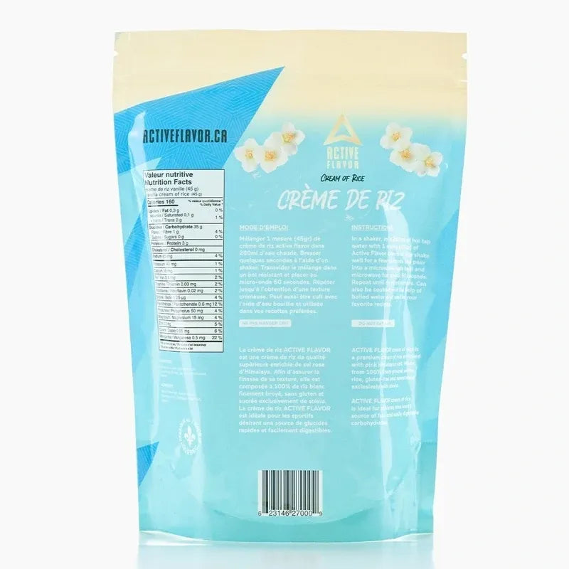 CREME DE RIZ ACTIVE FLAVOR VANILLE