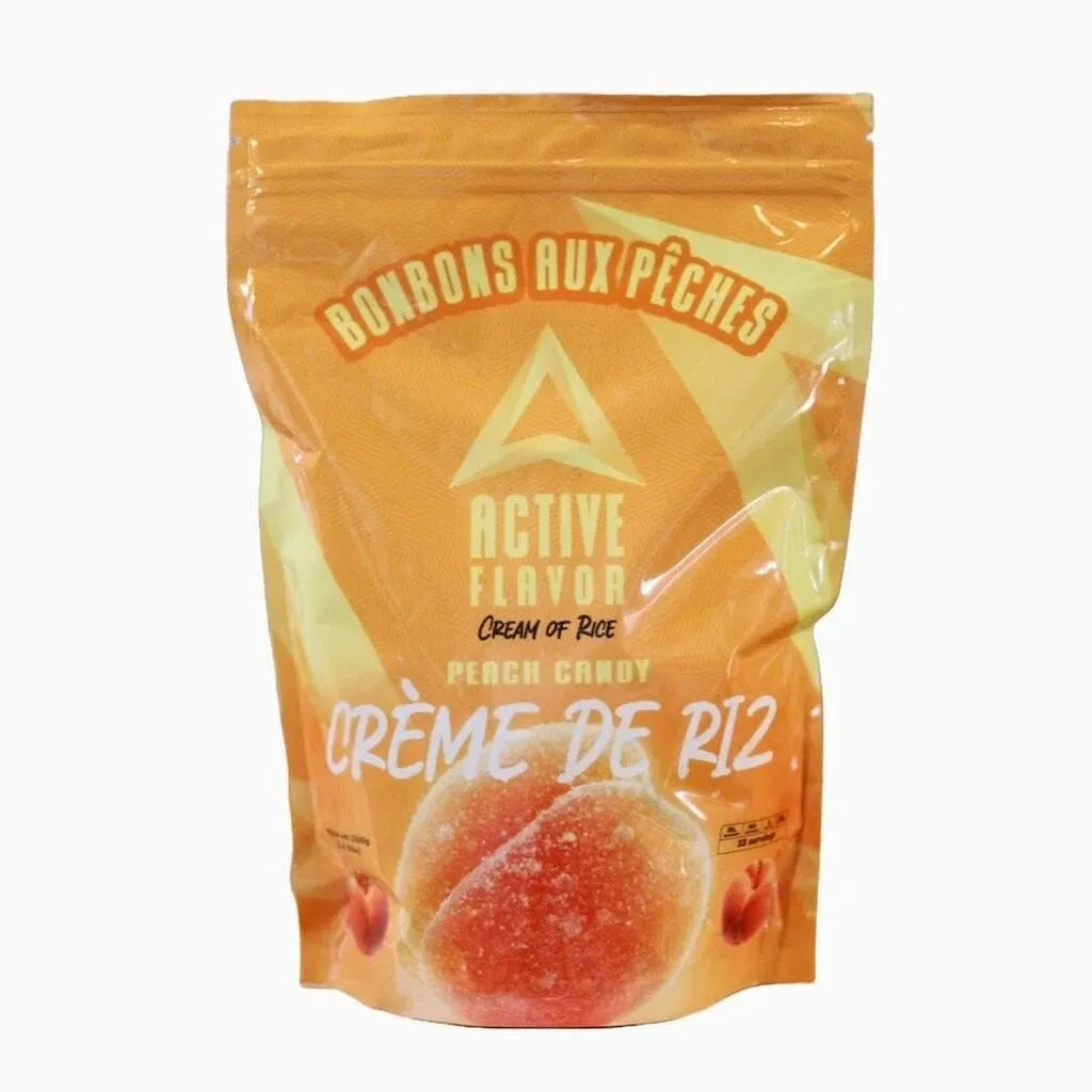 CREME DE RIZ ACTIVE FLAVOR BONBON AUC PÊCHES