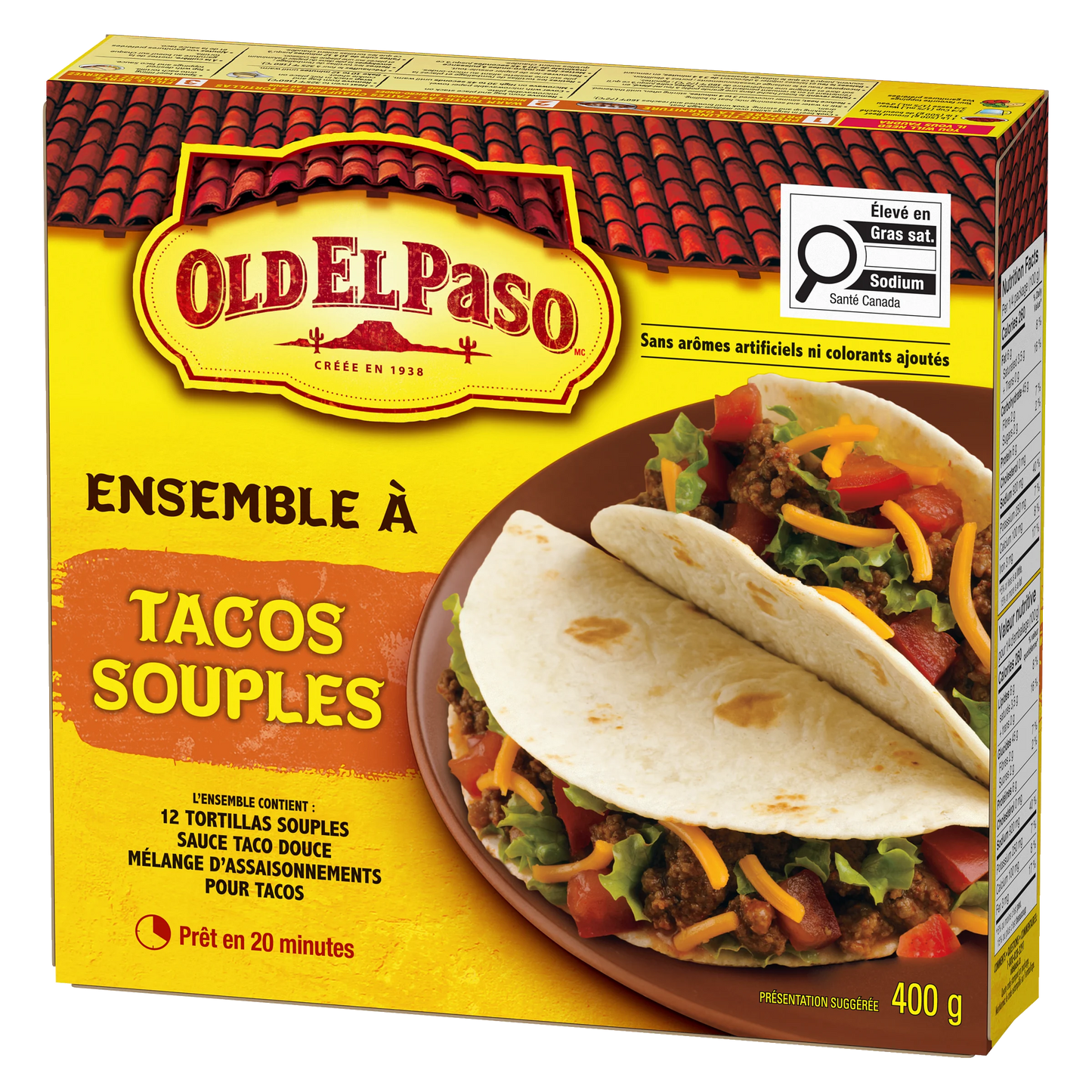 ENSEMBLE A TACOS OLD EL PASO