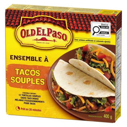 ENSEMBLE A TACOS OLD EL PASO